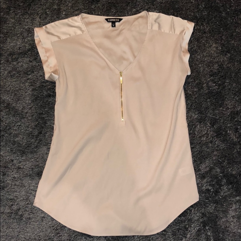 Champagne Express Blouse XS